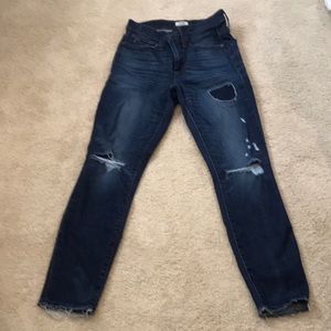 J Crew high rise skinny jean